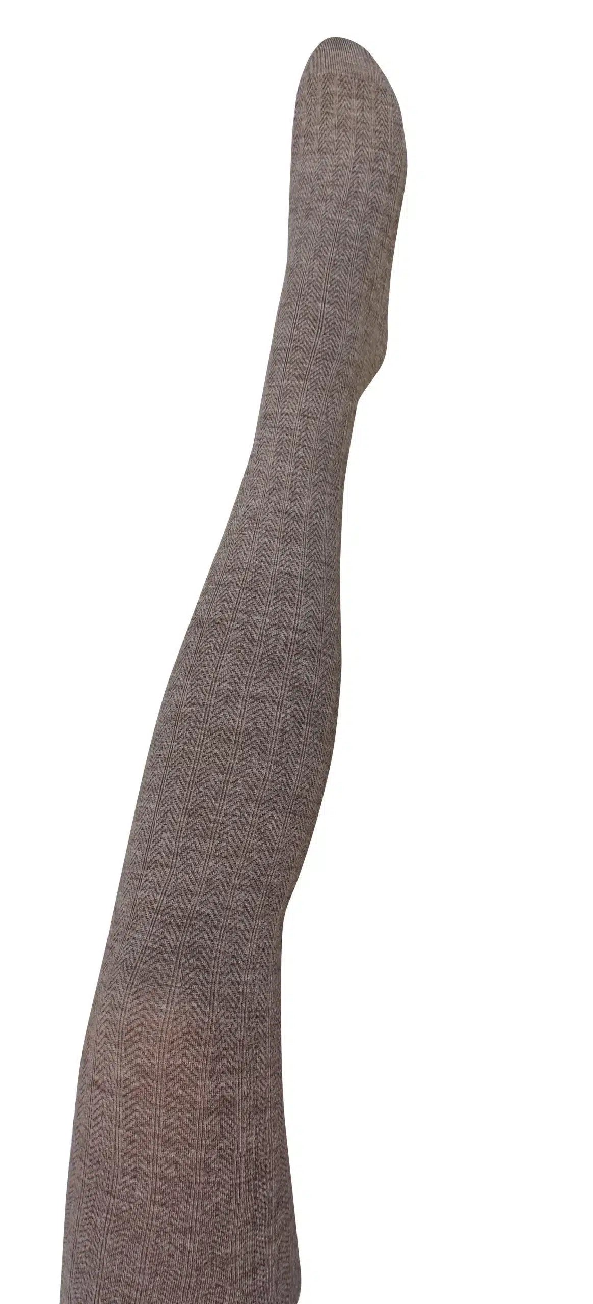 ‘Martini’ Merino Wool Tights - Tightology Tights Tightology Brown Small/Medium 