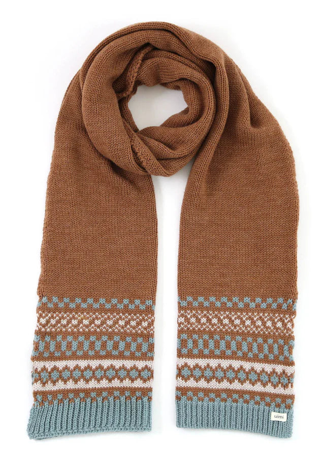 Beatrix Merino Scarf - Uimi Scarf Uimi Gingerbread 