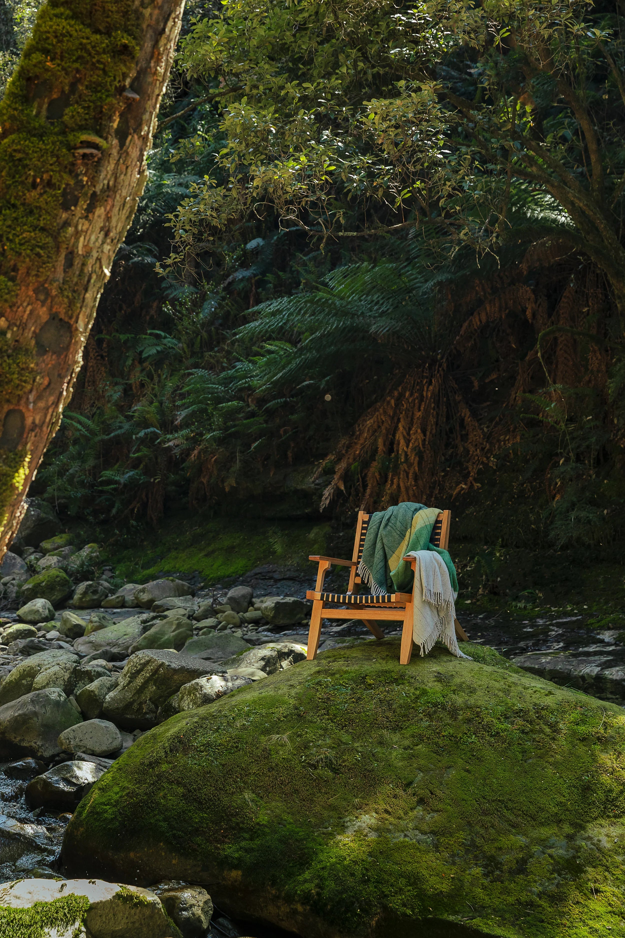 Terrain Throw Tarkine Forest - Waverly Mills Throws Waverly Mills 