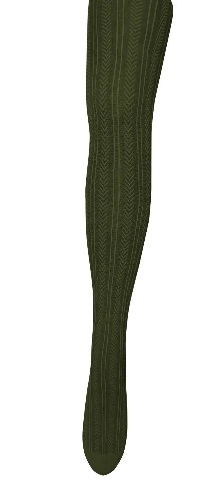 ‘Chic’ Cotton Tights - Tightology Tights Tightology Green Medium/Tall 