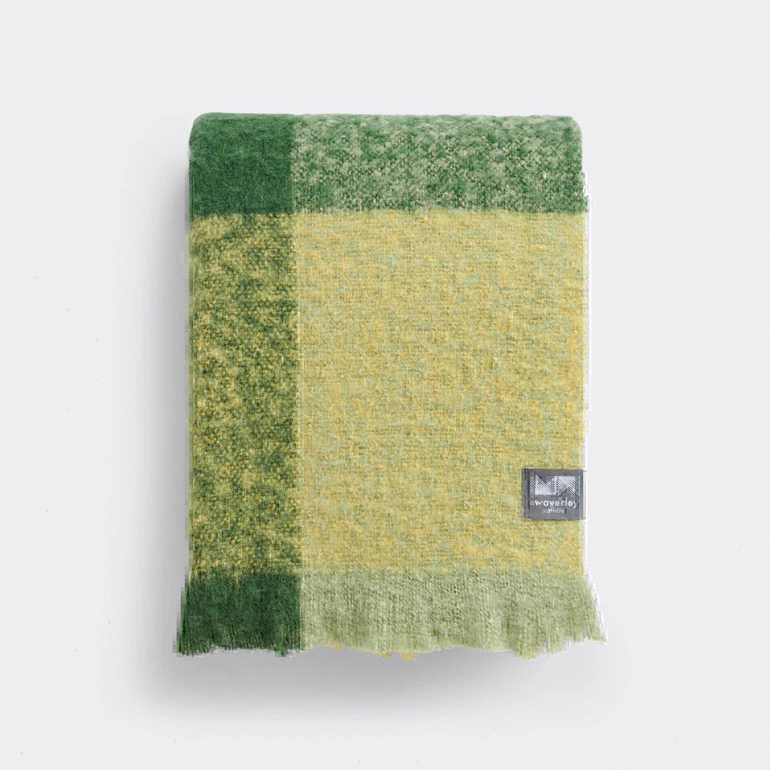 Alpaca Lustre Throw in Forest - Waverley Mills Throws Waverley Mills 