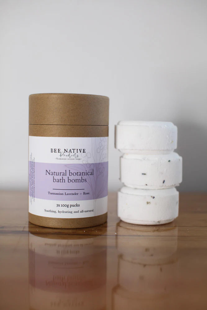 Bee Native - Bath Bombs Body Bee Native Products Tasmanian Lavender 