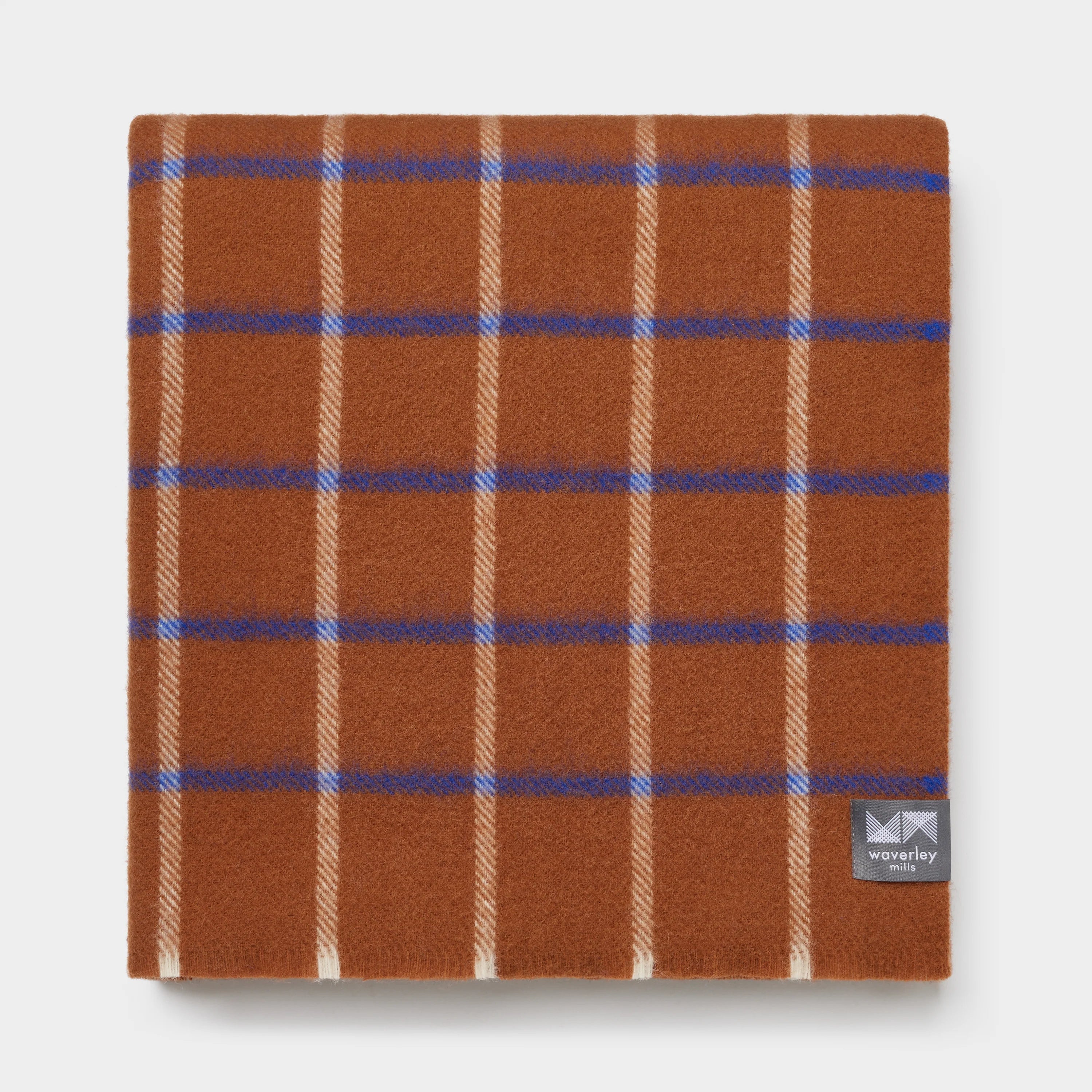 Trellis Travel Rug - Waverley Mills Throws Waverley Mills Terracotta 