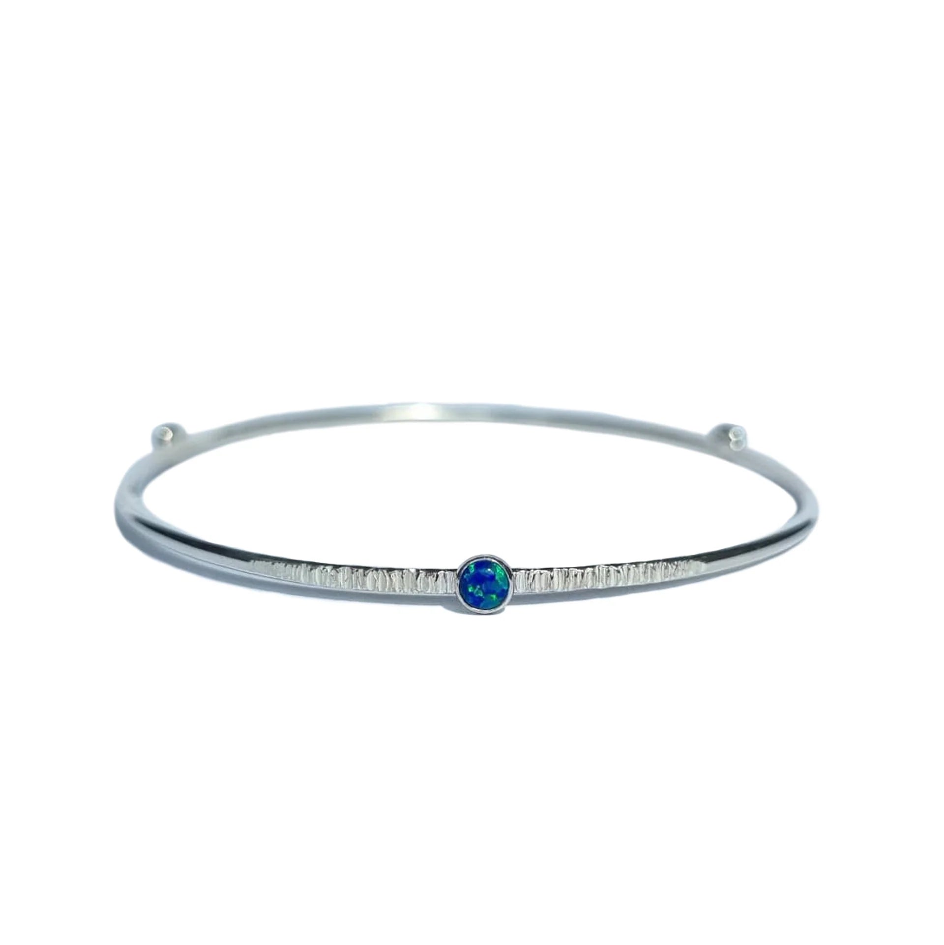 Galaxy Bangle - Emily Eliza Arlotte bangel Emily Eliza Arlotte Earth Blue S (60mm across) 