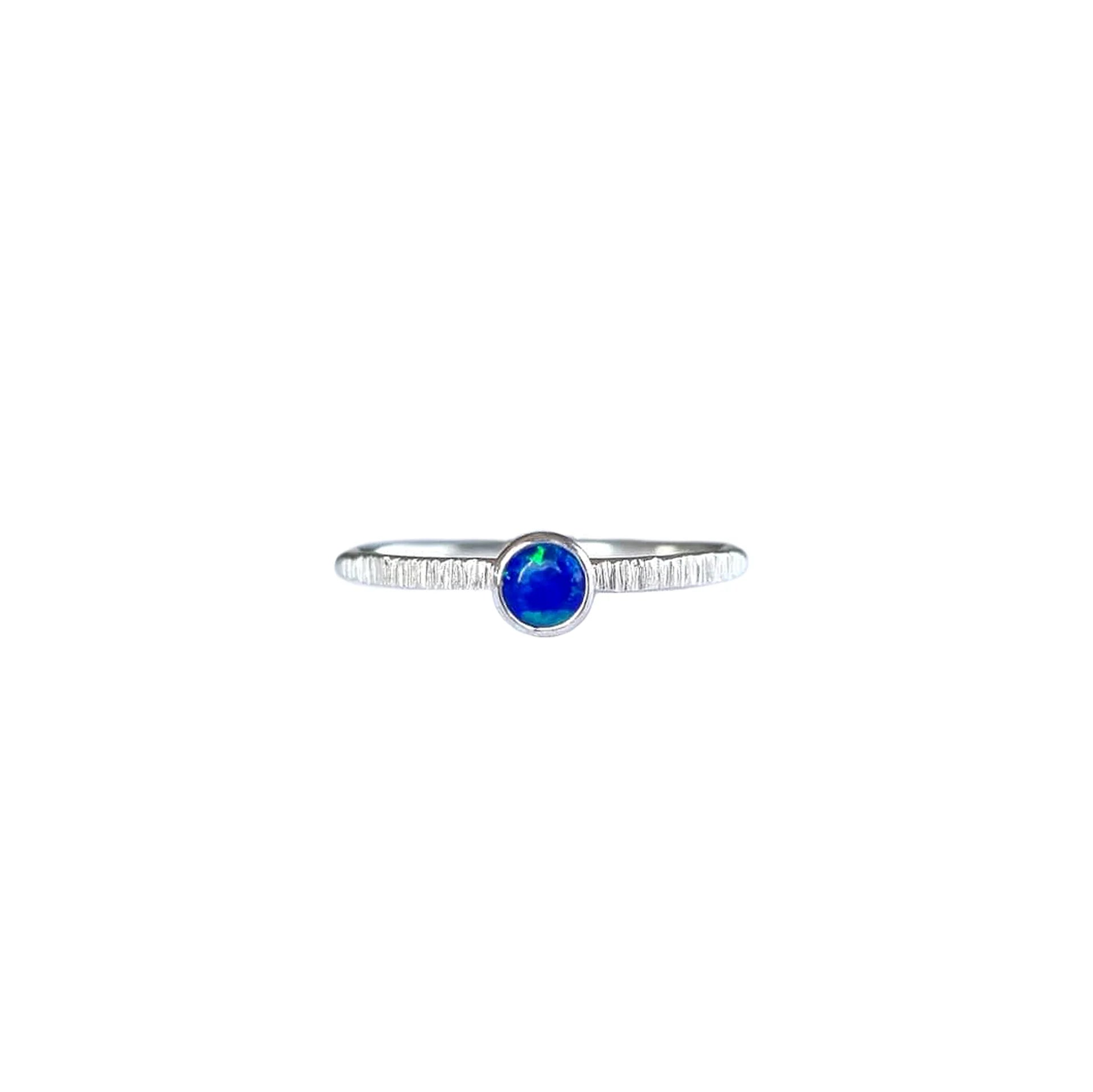 Galaxy Ring - Emily Eliza Arlotte Ring Emily Eliza Arlotte Earth Blue M 1/2 