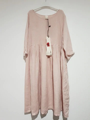 Montaigne Italian Linen Baggy Dress Dress Etika 